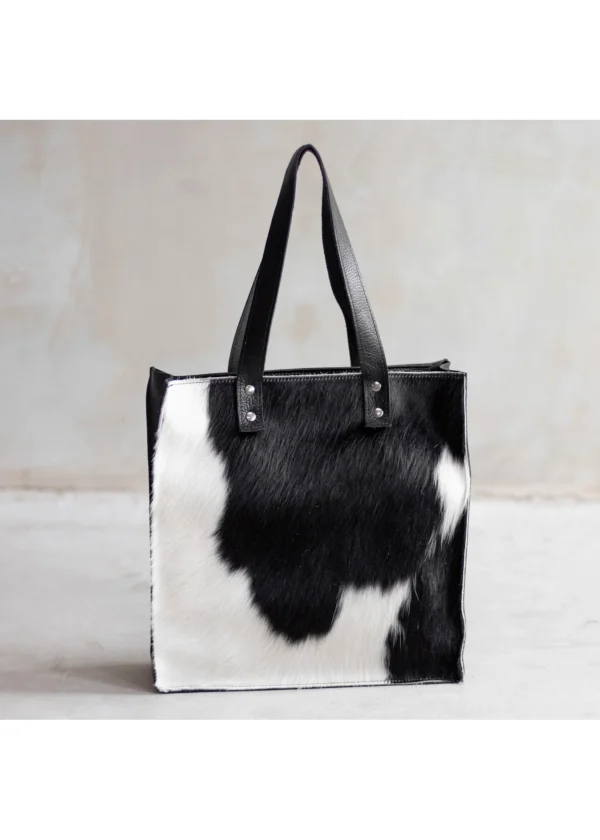 Nahast shopper - lehmamuster