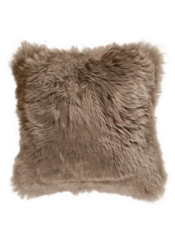 Uus-Meremaa lambanahast padi 45x45cm - taupe