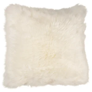 Uus-Meremaa lambanahast padi 45x45cm - valge