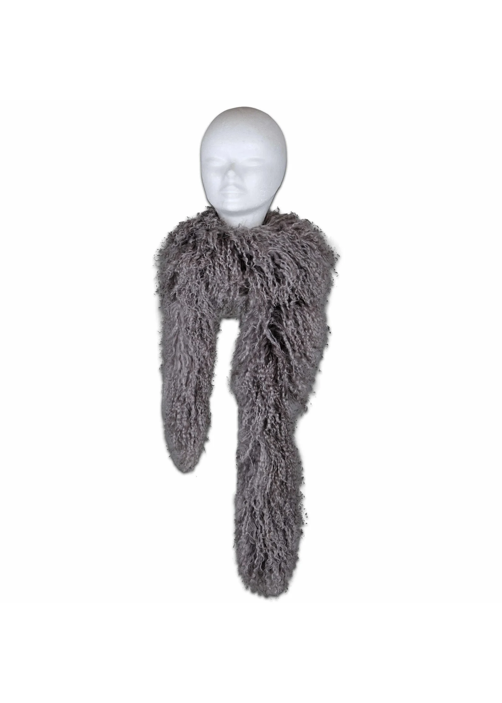 Tiibeti lokkis lambanahast sall - Image 3