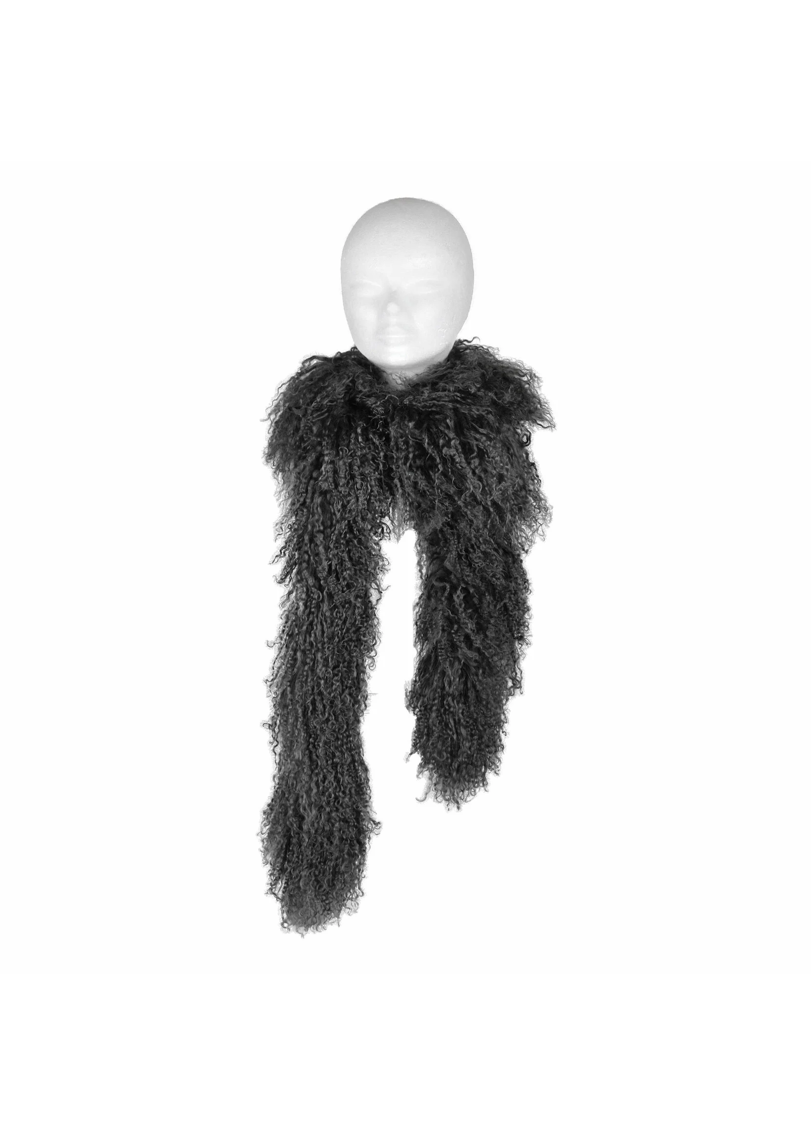 Tiibeti lokkis lambanahast sall - Image 4